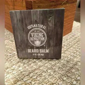 Viking Revolution Beard Balm 2 oz, 100% natural, brand new in package